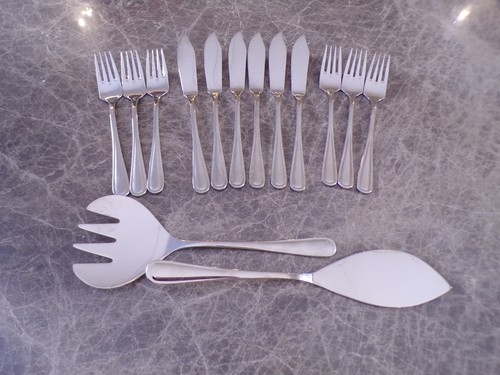 Wmf fadendekor fischbesteck - fadendekor, 6