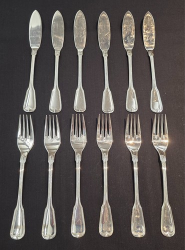 Fischbesteck für personen - fischbesteck, /
