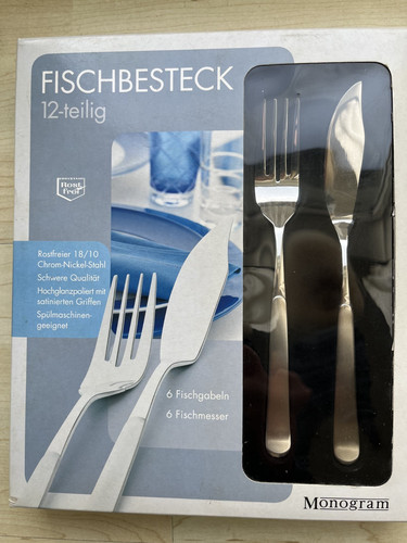 Fischbesteck tlg personen - fischbesteck, 12-tlg