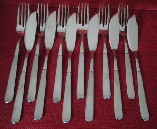 Fischbesteck für personen - für, 6