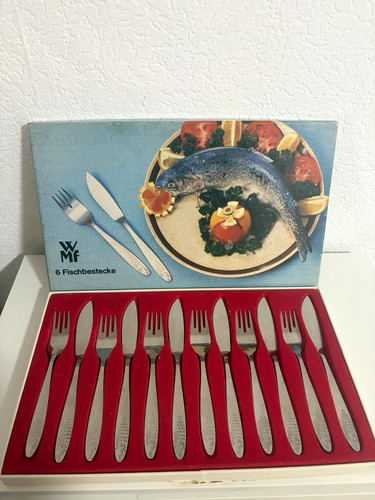 Wmf fischbesteck set tlg - wmf, 12-tlg