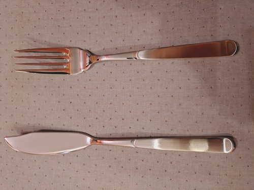 Fischbesteck für personen - fischbesteck,