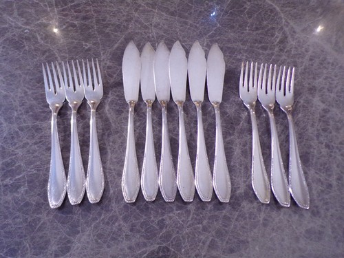 Elegantes fischbesteck - elegantes,