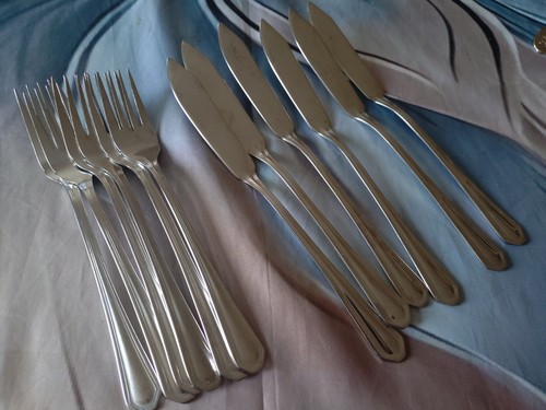 Fischbesteck für personen - 6,